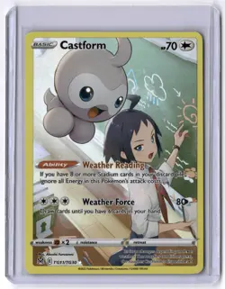 Castform TG11/TG30 Ultra Rare Holo NM Pokemon SWSH11: Lost Origin Trainer Galler - Image 1