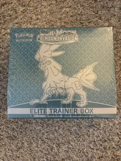 Pokemon TCG : Sun & Moon Crimson Invasion Elite Trainer Box ETB - Sealed New - Image 1