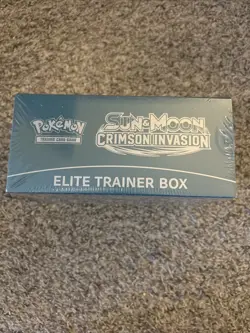 Pokemon TCG : Sun & Moon Crimson Invasion Elite Trainer Box ETB - Sealed New - Image 2