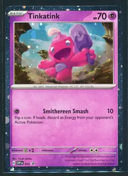Tinkatink SVP025 Holo Black Star Promo Pokemon 2023 Scarlet & Violet - NM - Image 1