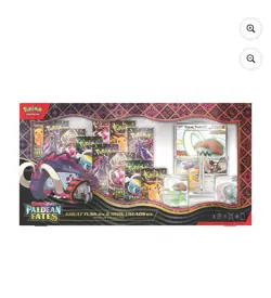 PRESALE Pokemon Paldean Fates Great Tusk Iron Threads Ex Premium Collection - Image 1