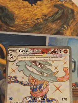 Greninja ex 198/167 Twilight Masquerade Ultra Rare Full Art Pokemon - Image 2