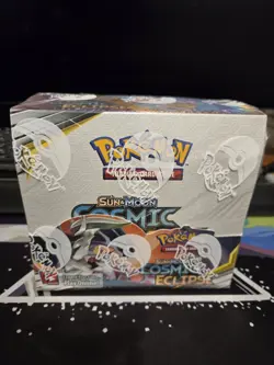 Pokemon Sun and Moon Cosmic Eclipse Booster box - Sealed - Image 1