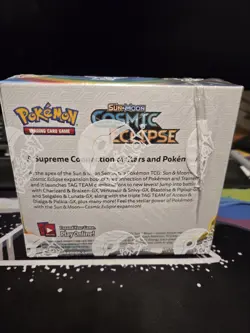 Pokemon Sun and Moon Cosmic Eclipse Booster box - Sealed - Image 2