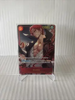 Shanks SEC OP01-120 Alt-Art Card ENGLISH PRB01 - One Piece TCG Alternate - Image 1