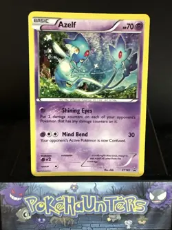 Pokemon Card Azelf XY142 Black Star Promo Holo Rare L/P - Image 1