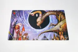 MTG Ultra Pro Playmat Seb McKinnon Deliver Unto Evil 20.5 x 13.5 Pre-Owned EUC - Image 1