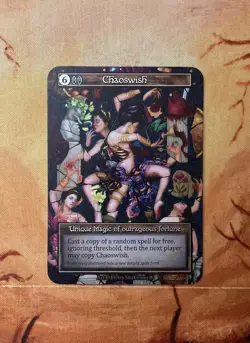 Chaoswish (Foil) - Unique - Gothic - NM - Sorcery: Contested Realm - Image 1