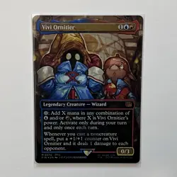 MTG Chocobo Foil Vivi Ornitier (Borderless) Final Fantasy On Hand Pack Fresh!! - Image 1