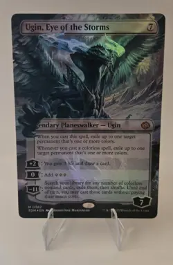 Ugin, Eye of the Storms (Borderless) Tarkir: Dragonstorm Foil - Image 1