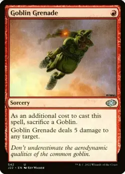 X 1 Goblin Grenade NM-M J22 542 MTG Magic The Gathering - Image 1