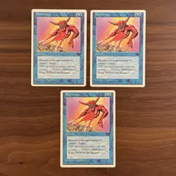Boomerang X3 mtg NM Chronicles 1995 Magic The Gathering MTG TCG - Image 1