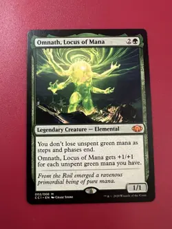 *** Omnath, Locus of Mana *** Commander Collection: Green NM MTG English - Image 1