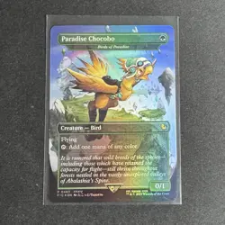 Paradise Chocobo - Birds of Paradise (Borderless) Commander: Final Fantasy Foil - Image 1