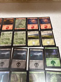 Lord of the Rings Magic the Gathering Lands NEW MInt lot of 41 - Image 4