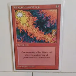 RED ELEMENTAL BLAST (PORTUGUESE) --- MTG -- 4th. Ed. FOREIGN --- NM - Image 1