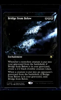 2023 MTG Magic The Gathering SPG Special Guests Borderless #3 Bridge from Below - Image 1