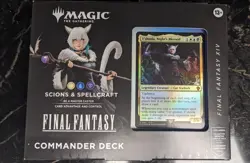 MTG Final Fantasy Commander Deck Scions & Spellcraft Sealed - Image 1