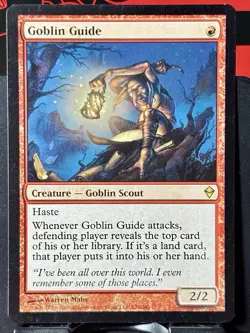 Goblin Guide - Reg - MTG - Zendikar - 126/249 - RARE ~ LP - Image 3