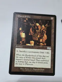 MTG - Claws of Gix - Timeshifted Regular -near Mt - Image 1