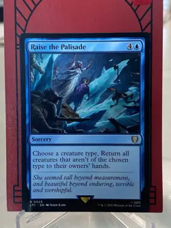 Raise the Palisade #23 (NM) Lord of the Rings LTC Magic MTG Never Played! - Image 2