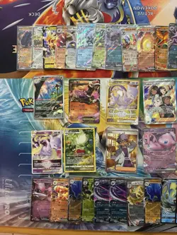 Pokemon Card Lot Full Art Alt Art Fire Dragonite Mewtwo Raichu - Image 3
