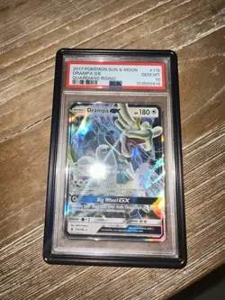 2017 Pokemon Sun and Moon Drampa GX Guardians Rising #115 PSA10 - Image 2
