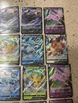 Pokemon TCG V Lot of 21 Cards????Sword and Shield NM pack fresh EEVEE EVOLUTIONS - Image 3