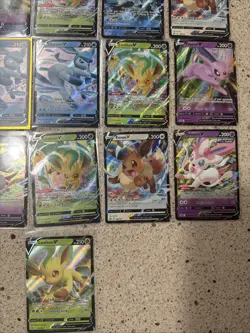 Pokemon TCG V Lot of 21 Cards????Sword and Shield NM pack fresh EEVEE EVOLUTIONS - Image 4