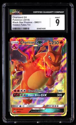 CGC 9 Charizard GX SM211 Pokemon Black Star Promos 2019 English - Image 1