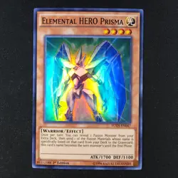 Elemental HERO Prisma FUEN-EN047 - Fusion Enforcers - Yugioh! Card - Image 1
