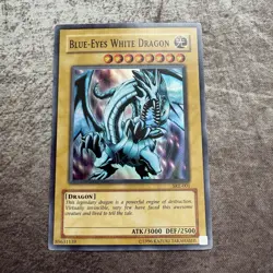 Blue-Eyes White Dragon - SKE-001 - Super Rare Unlimited Yugioh MP - Image 1