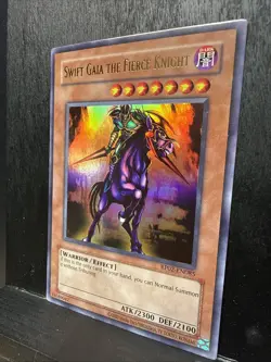 Swift Gaia the Fierce Knight RP02-EN085 Retro Pack 2 (2020 Date Reprint) Unlimited for sale online - Image 3