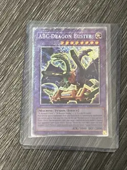 ABC-Dragon Buster (Platinum Secret Rare) YuGiOh - Quarter Century Stampede 1st - Image 1