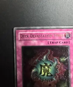 Deck Devastation Virus FET-EN058 Ultimate Rare 1st Edition Never Played NM/VLP - Image 2