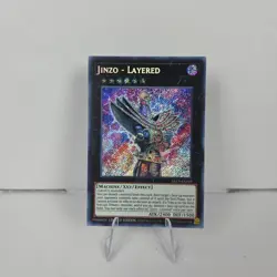 Yugioh - Jinzo - Layered - Limited Edition Secret Rare Holographic Card - Image 1