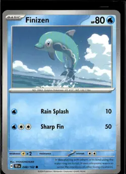 Pokemon Finizen 048/162 Temporal Forces Non Holo Common 5 Card Lot - Image 1