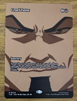MTG: Avatar: The Last Airbender Eternal-Legal, Cruel Tutor - Image 1