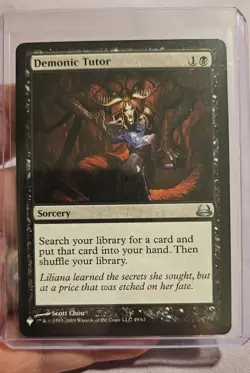 ?? MTG - Demonic Tutor - The List #49 Rep NM Regular?? - Image 1