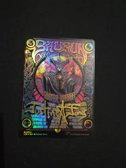 MTG Autographed Sauron, the Dark Lord Poster Foil - Image 1