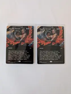 MtG New Way Forward X2 Foil X1 R TDM Tarkir 0367 Borderless Magic Gathering - Image 1