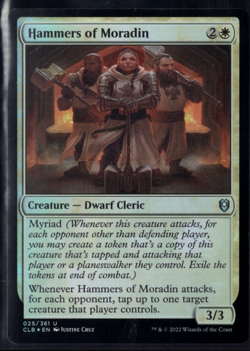 Hammers of Moradin 025/361 Uncommon Foil Baldur's Gate Magic TCG NM - Image 1
