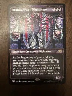 Braids Arisen Nightmare : MTG *Showcase* Dominaria United #288 / NM - Image 1
