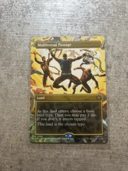 Multiversal Passage (Borderless) 0206 (R) MTG Marvel's Spider-Man (SPM) - Image 1