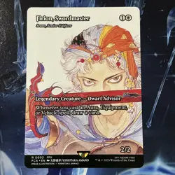 Firion, Swordmaster - Sram, Senior Edificer (Showcase) Final Fantasy Magic MTG - Image 1