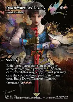 MTG Dawn Warriors' Legacy - Mizzix's Mastery - Showcase NM-Mint Final Fantasy: T - Image 1