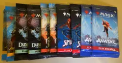 Magic the Gathering Play Booster Lot 10x Avatar SM Dusk Mourn Aetherdrift OTJ - Image 1