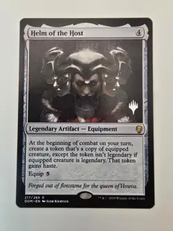 MTG - Helm of the Host - 217 - Dominaria Promos - NM - Image 1