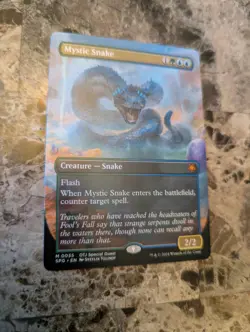 Mystic Snake (Borderless) - MTG - Special Guests - Regular - NM - Image 1