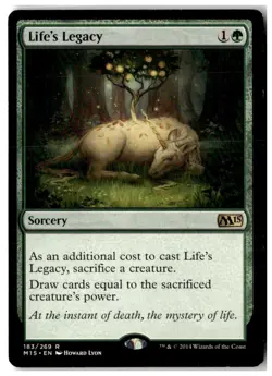 MTG Life's Legacy - Magic 2015 (M15) Moderately Played English - Image 1